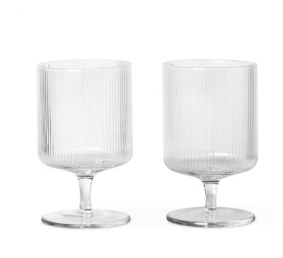 Ripple Wine Glasses wine glasses set of 2 Ferm Living SINGLE PIECES